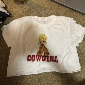 Brandy Melville Cowgirl Crop